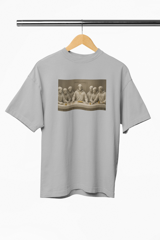 Last supper marble statue t-shirt