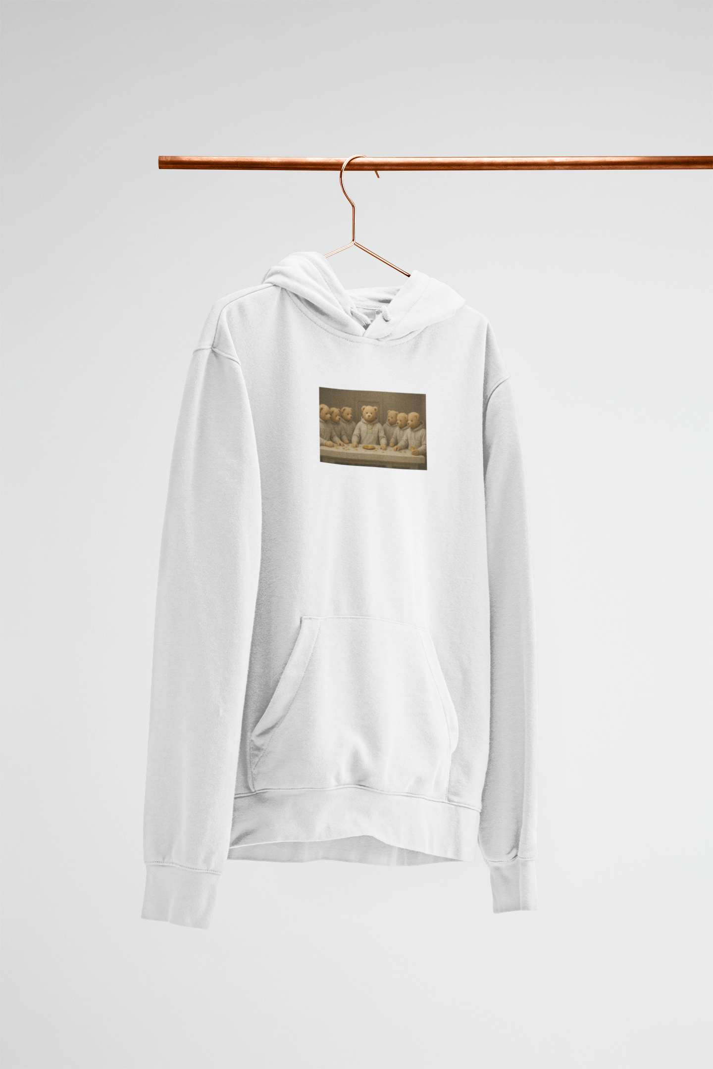 Last supper bear hoodie